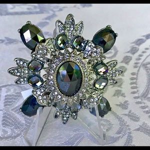 SOLD Kenneth Jay Lane Crystal Cluster Pin